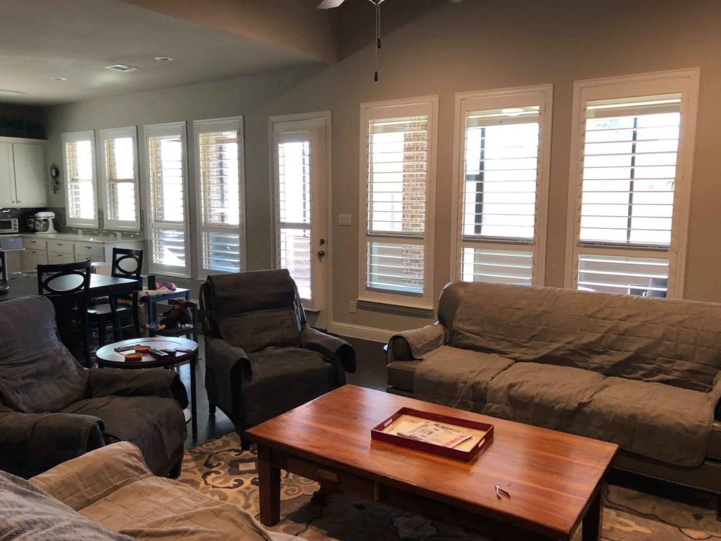 Custom Plantation Wood Shutters