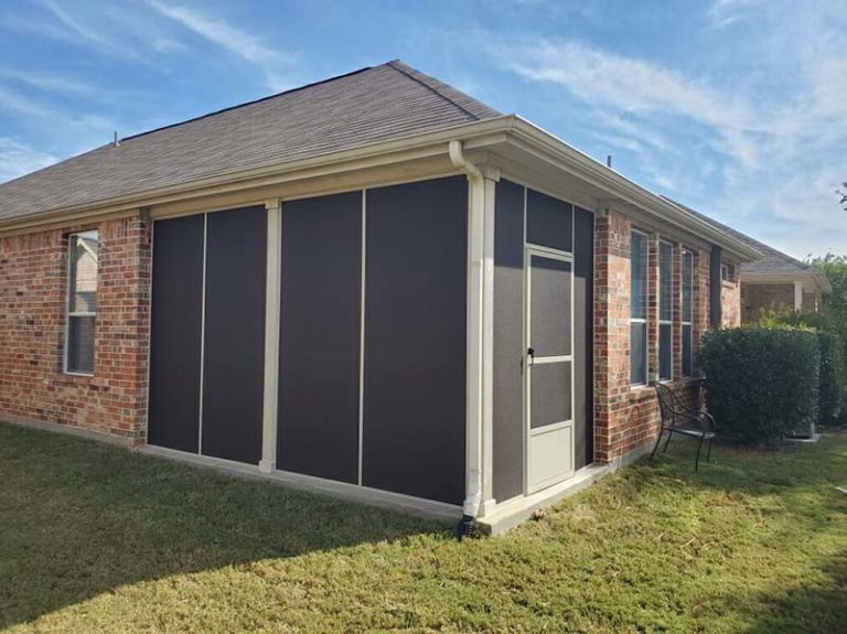 ScreenedIn Patios Longhorn Screens. Shades. Shutters.