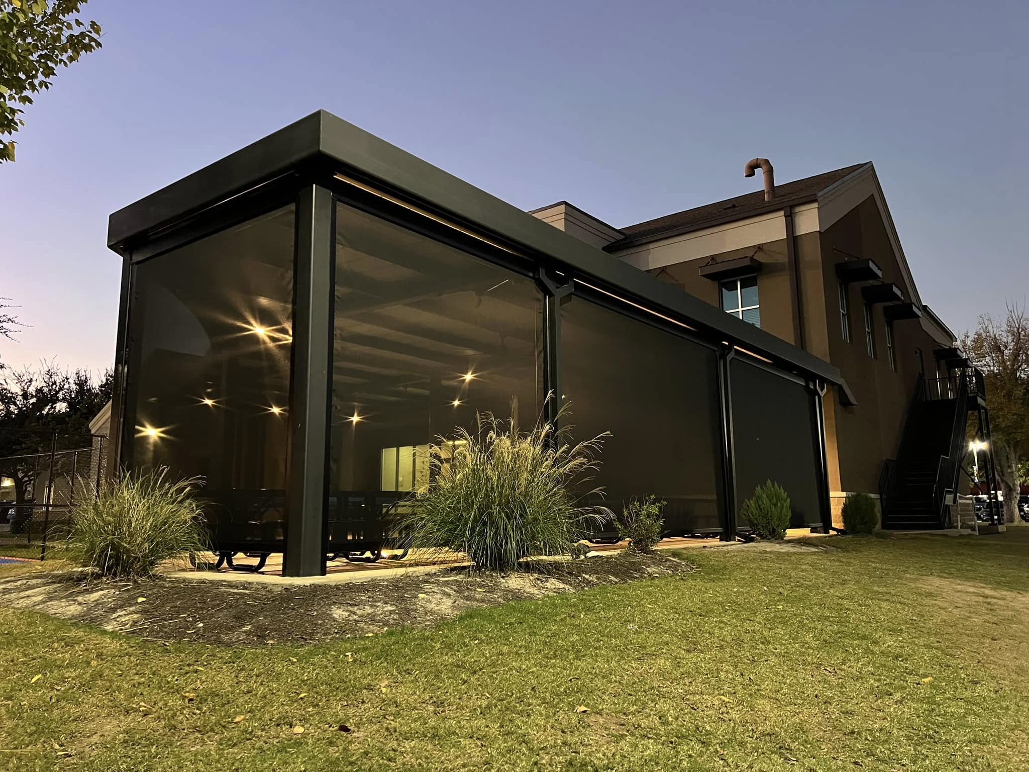 roll away patio shade installation in Crowley roll away patio shade installation in Crowley