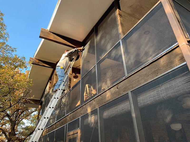 Screened-in patios Screened-in patios