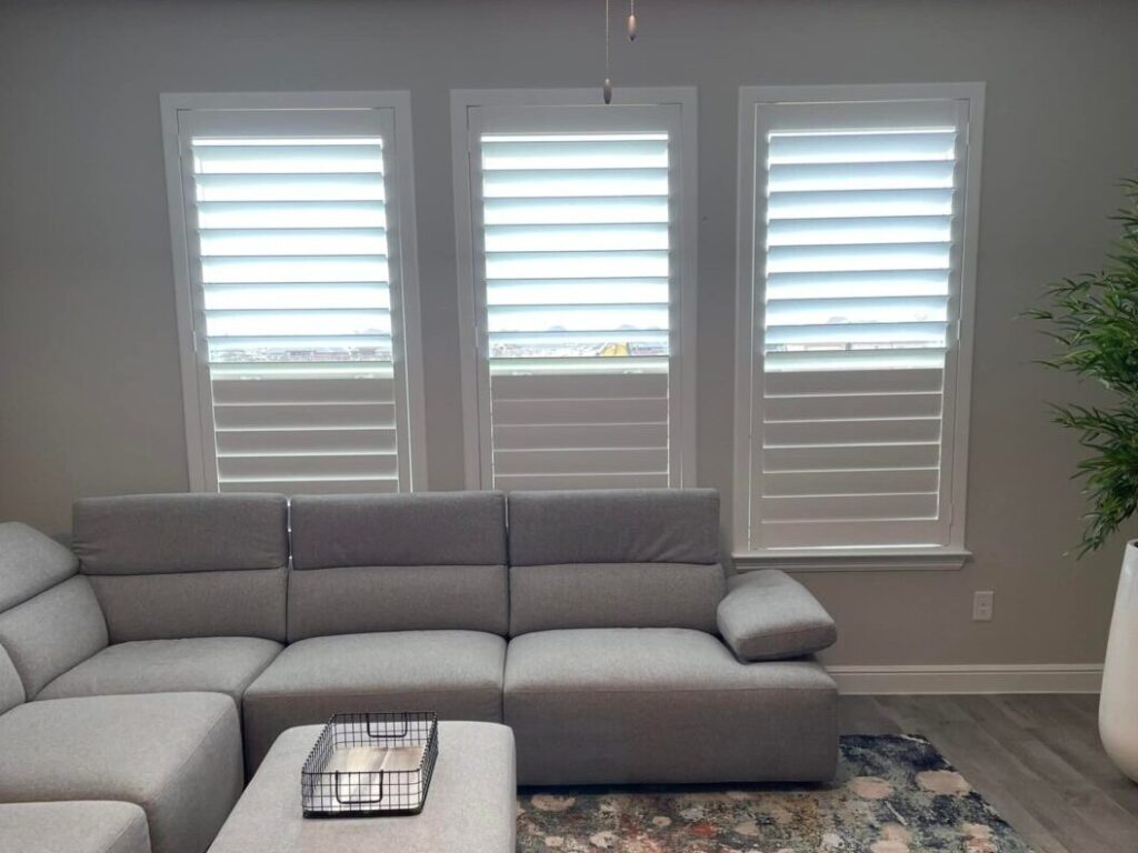 plantation shutters white Starwood plantation shutters